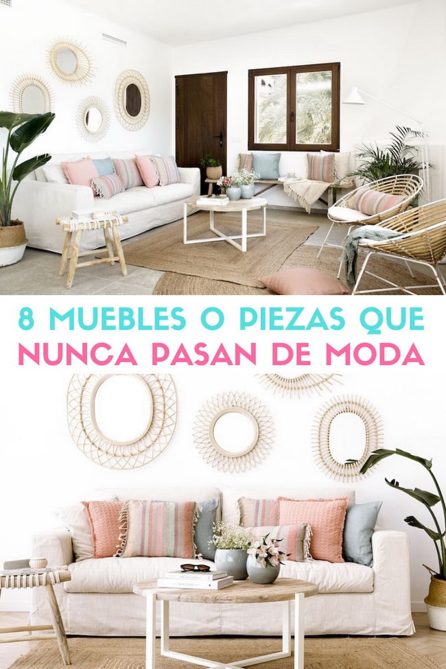 Muebles o piezas que nunca pasan de moda
