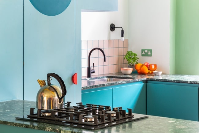 Cocina Pop con mucho color