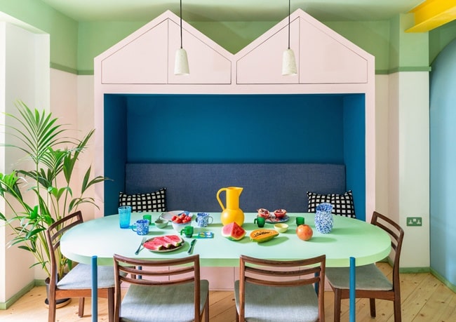 Cocina Pop con mucho color