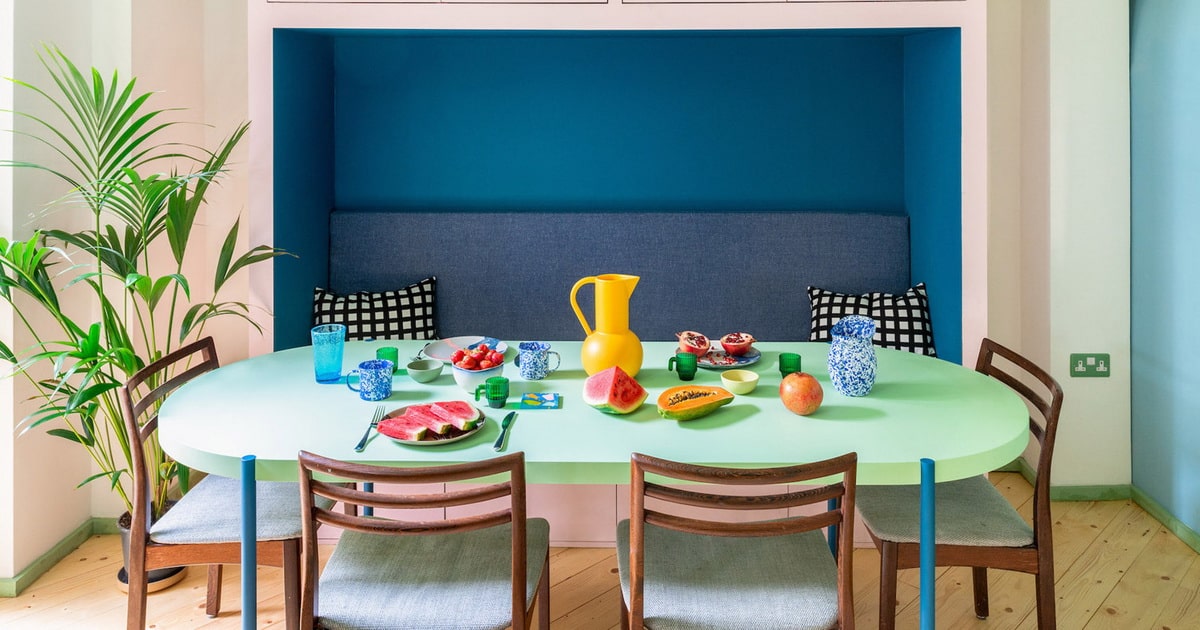 Cocina Pop llena de color