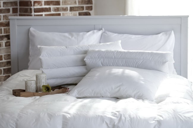 Ropa de cama en color blanco