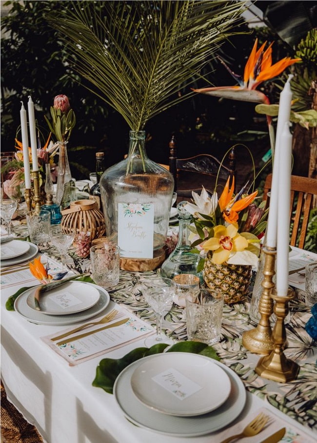 Ideas para decorar la mesa en verano