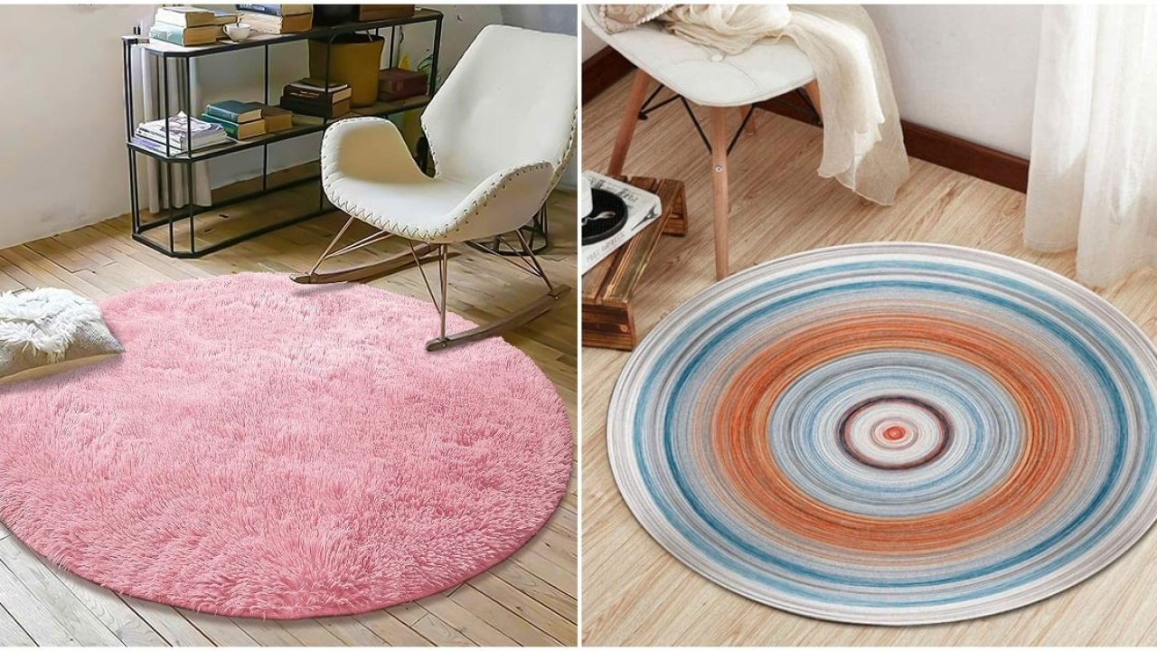 Decorar con alfombras redondas: ventajas y dónde utilizarlas