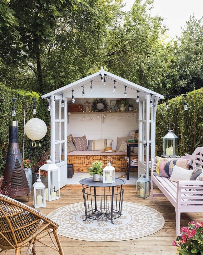 Muebles y accesorios para terrazas