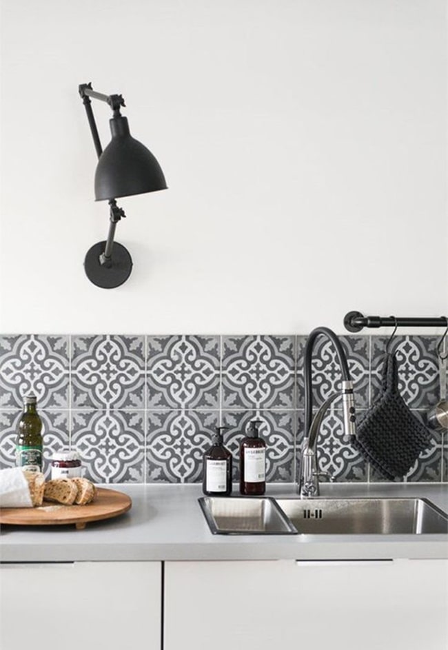 Apliques de pared en la cocina