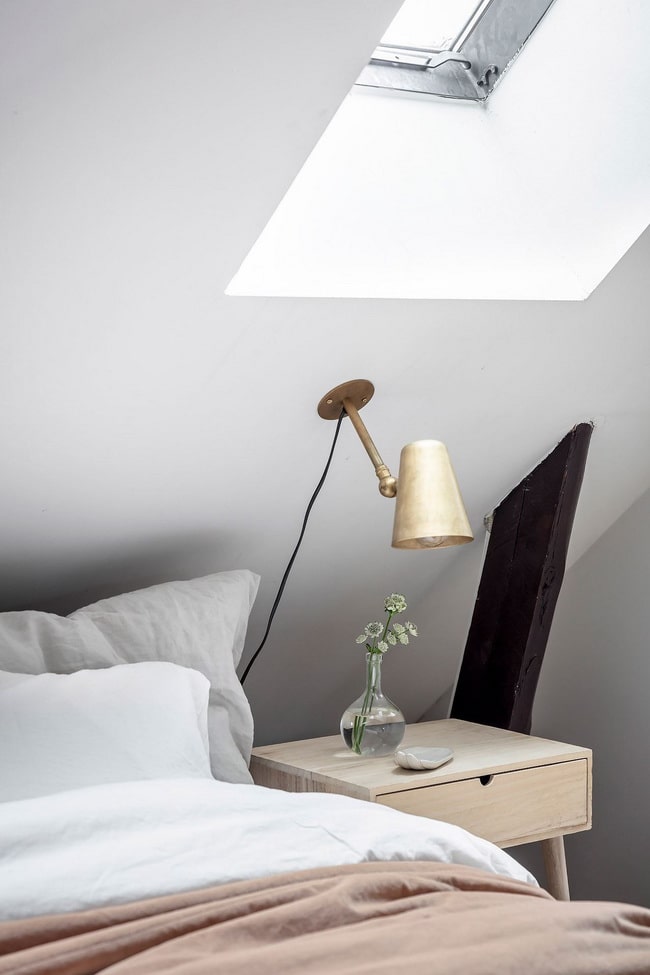 Apliques de pared en dormitorios