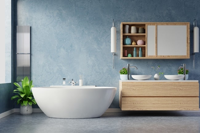 Baños de microcemento