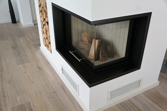 Chimeneas con vidrio