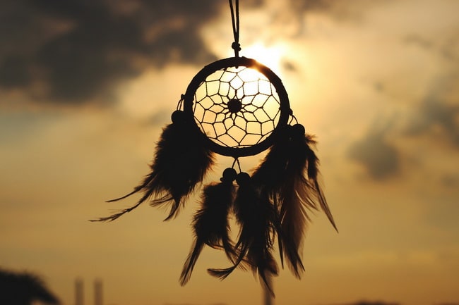 Atrapasueños con macramé