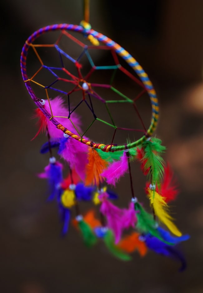 Macramé casa mágica