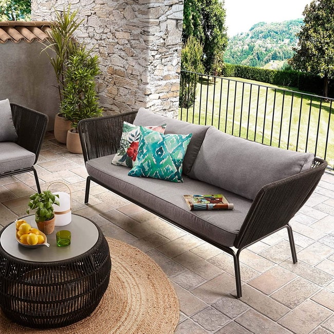 Decoración con fibras naturales