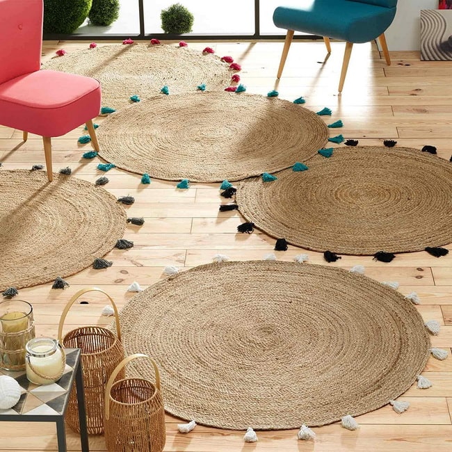 Varias alfombras para decorar