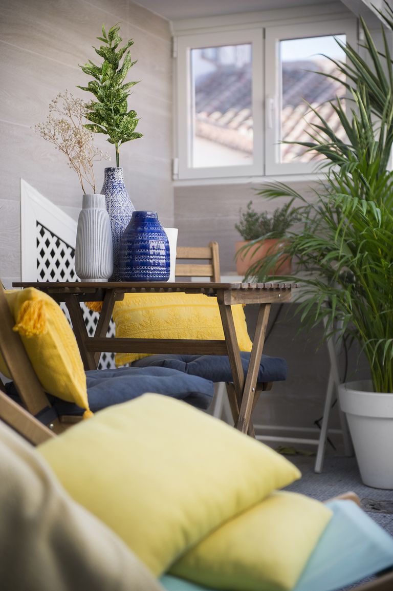 Muebles de exterior para la terraza