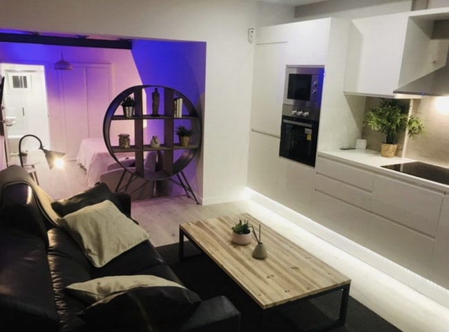 Pequeño apartamento monoambiente