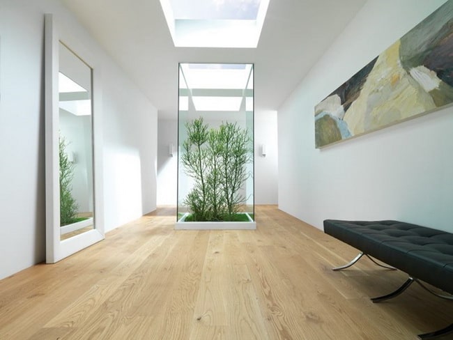 Interiores con suelos vinílicos