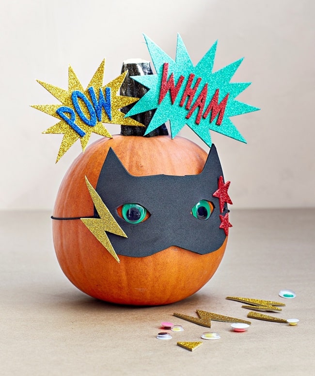 Calabaza de superhéroe