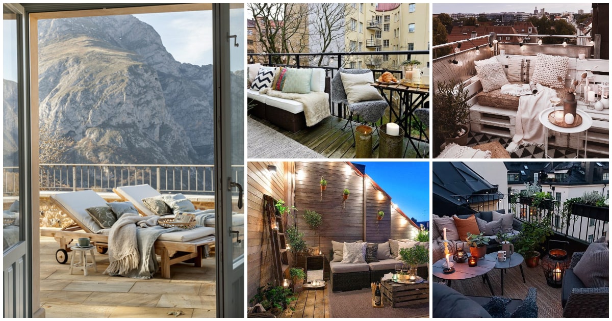 Cómo disfrutar de tu terraza en otoño e invierno