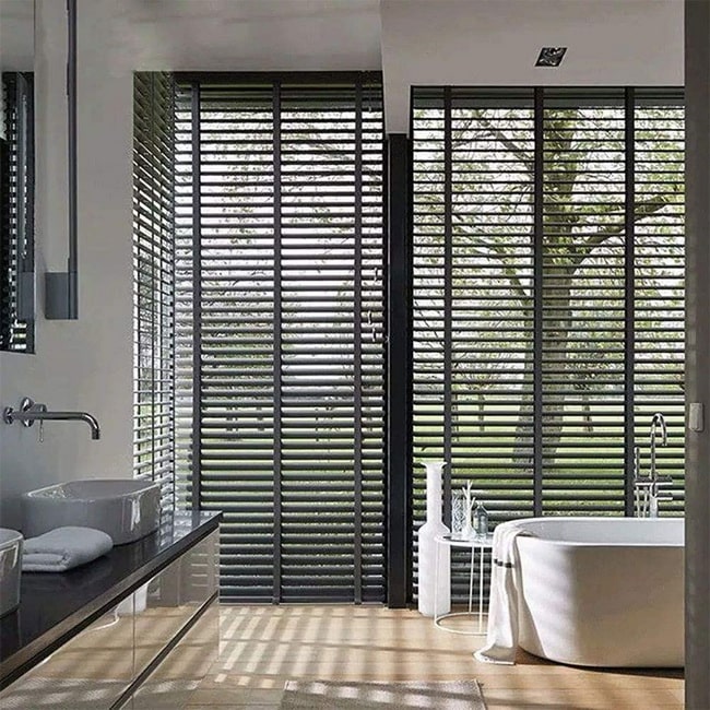 Persianas en cuartos de baño