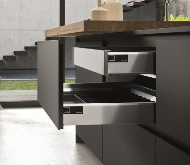 Muebles de cocina sin tiradores