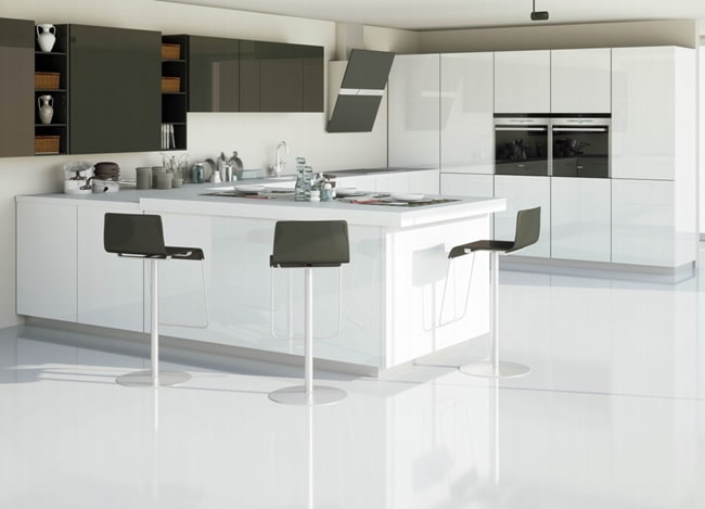 Cocina blanca