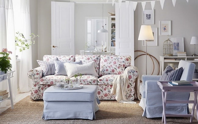Salón Shabby Chic