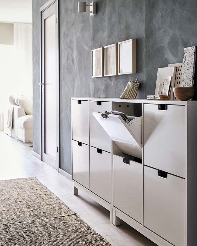 Muebles zapateros para pasillos