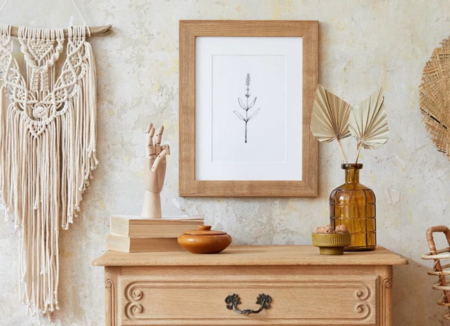 Fibras naturales para decorar