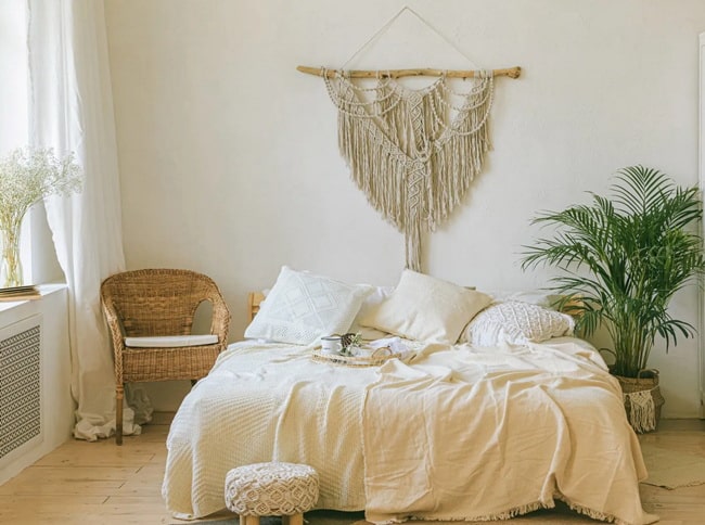 Decoración natural para dormitorios