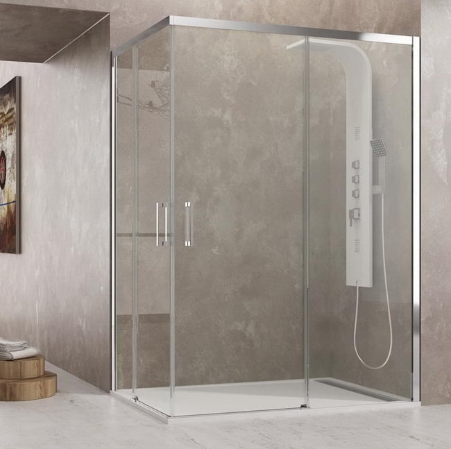 Baños modernos con mamparas de cristal