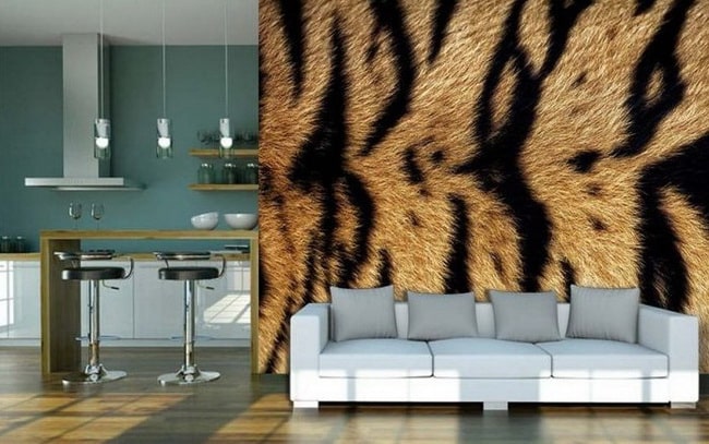 Paredes animal print para decorar