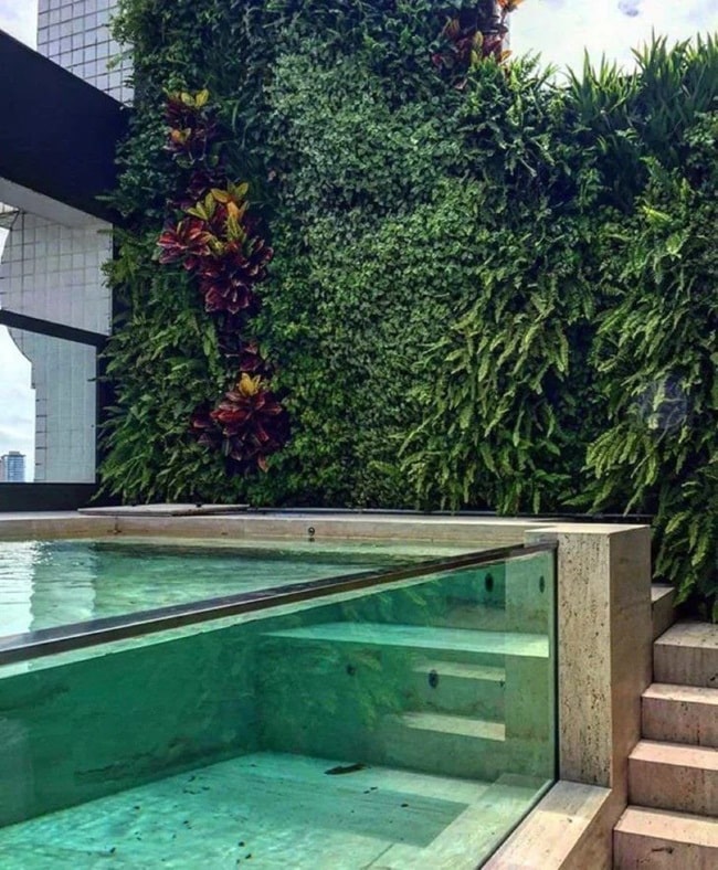 Piscinas acristaladas