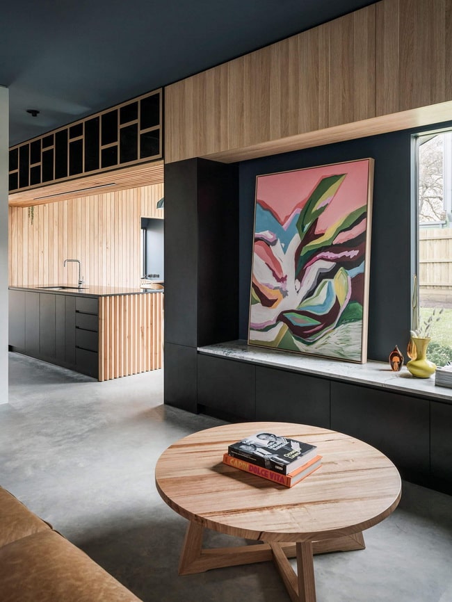Cocina abierta al comedor y salón