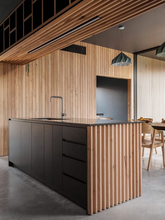 Cocina abierta al comedor