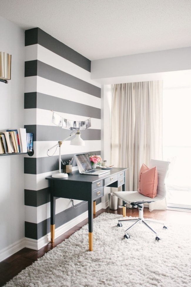Cómo decorar con rayas