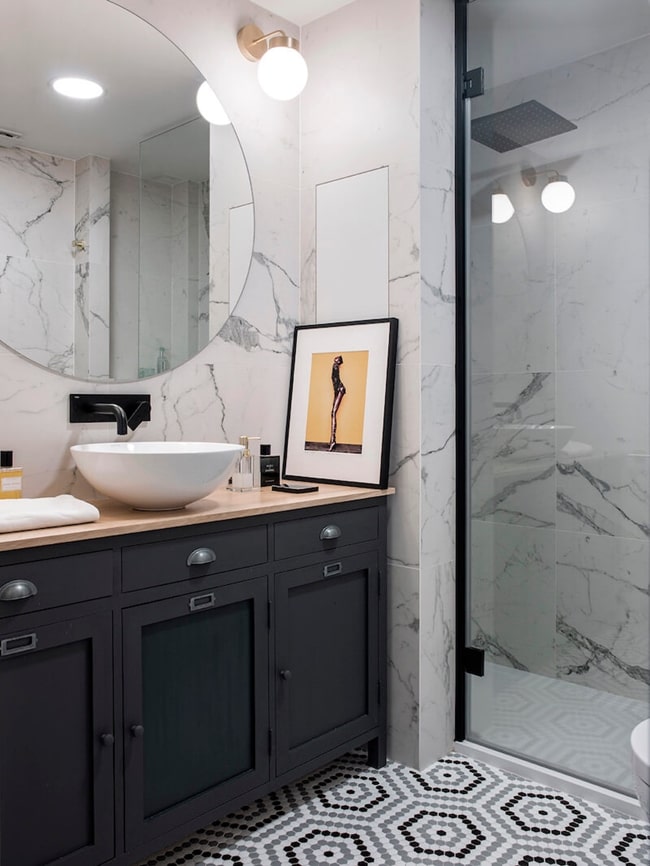 Iluminación de baños con apliques