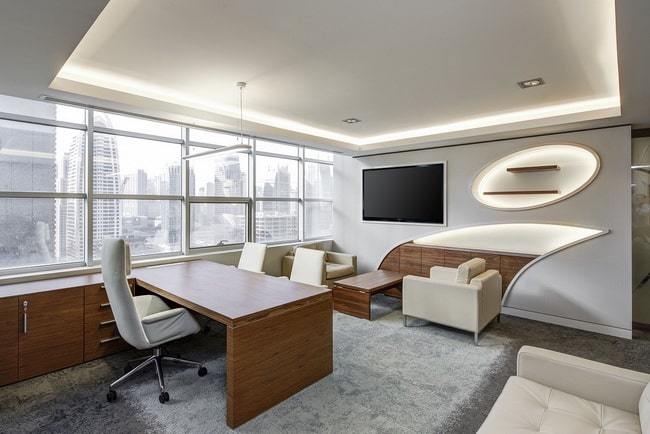 Muebles de madera durable para la oficina
