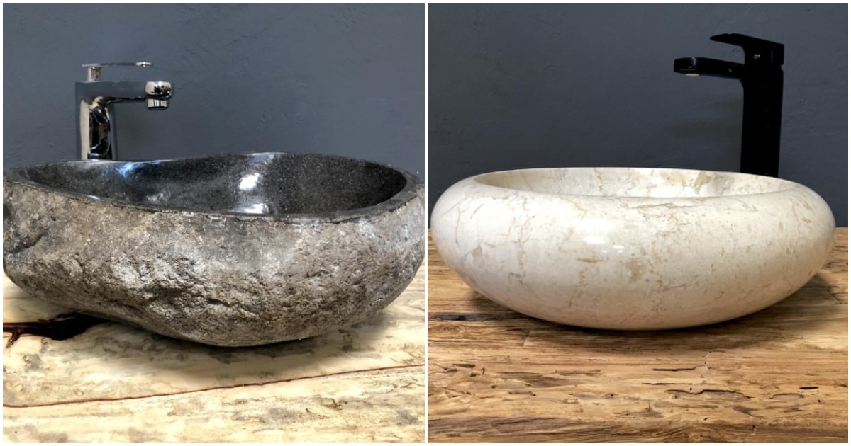Lavabos de piedra para baño