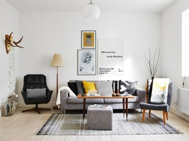 Estilos decorativos para salones pequeños