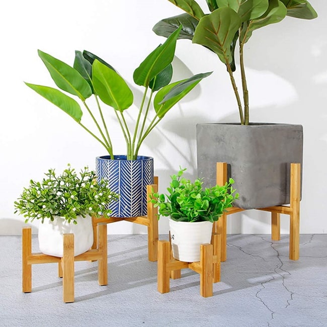 Soportes para plantas con patas
