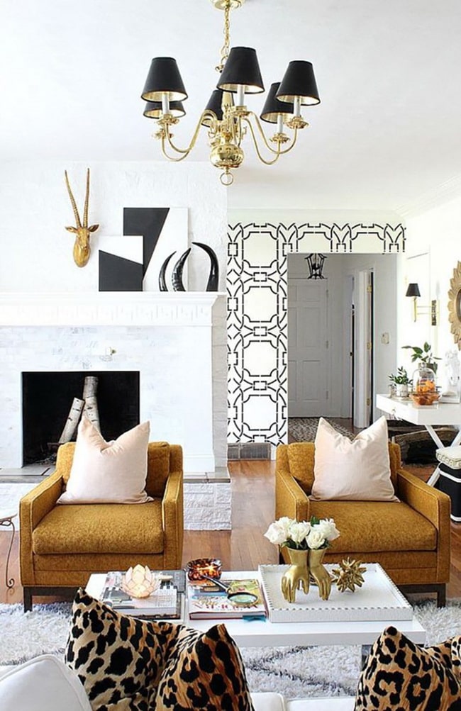Salón estilo Art Déco