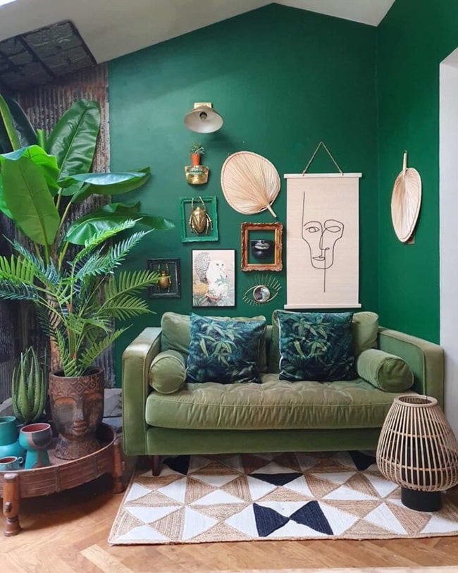 Green-pocalypse para decorar el hogar