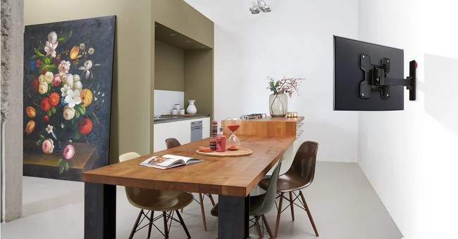 Televisión en el comedor