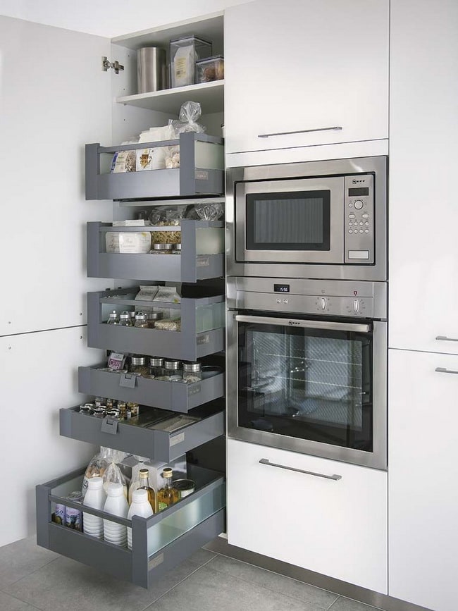 Ideas para ordenar cocinas pequeñas