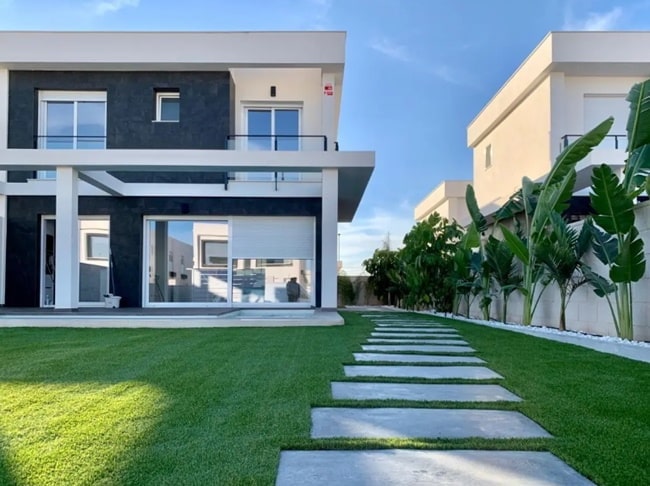 Casas con grandes patios