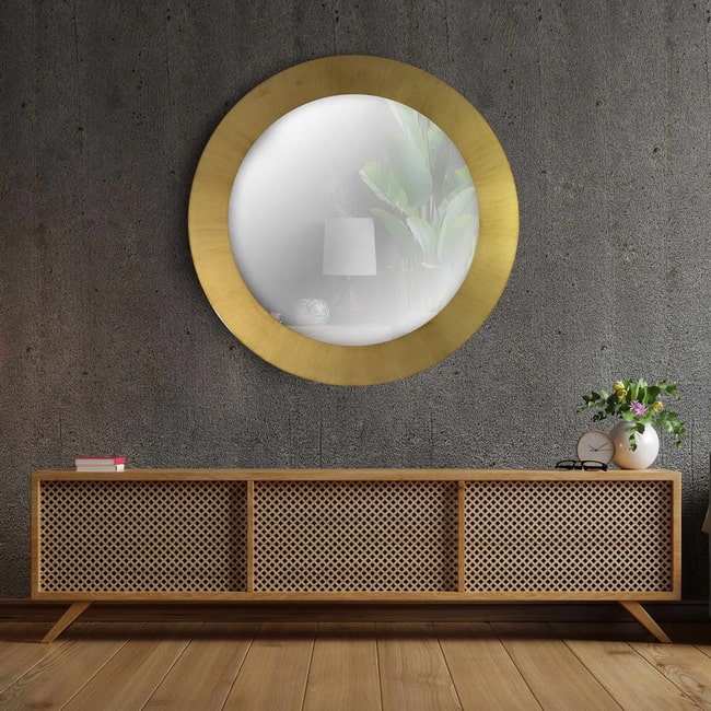 Cómo decorar con espejos redondos