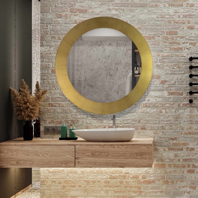 Cómo decorar con espejos redondos
