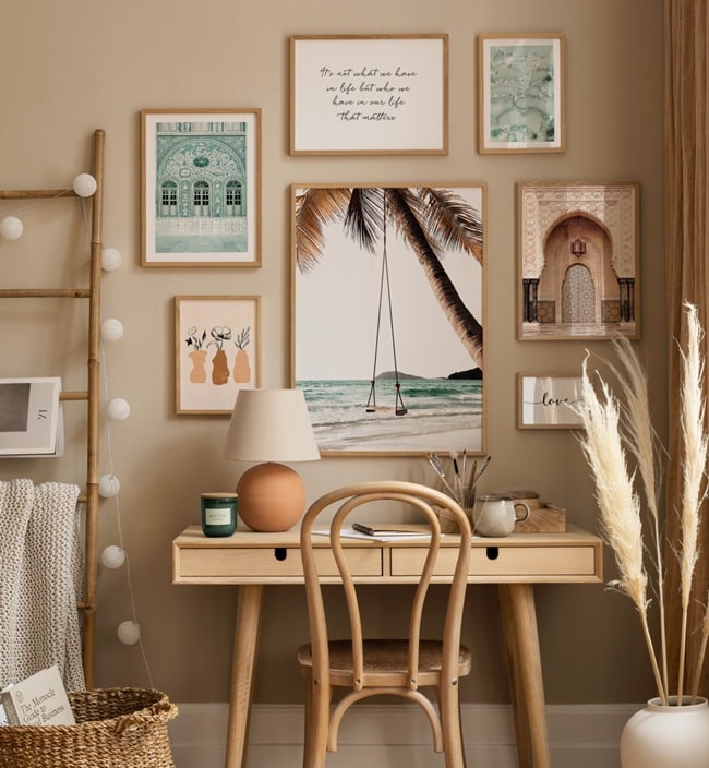 Decoración con láminas
