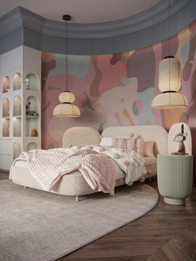 Dormitorio infantil elegante