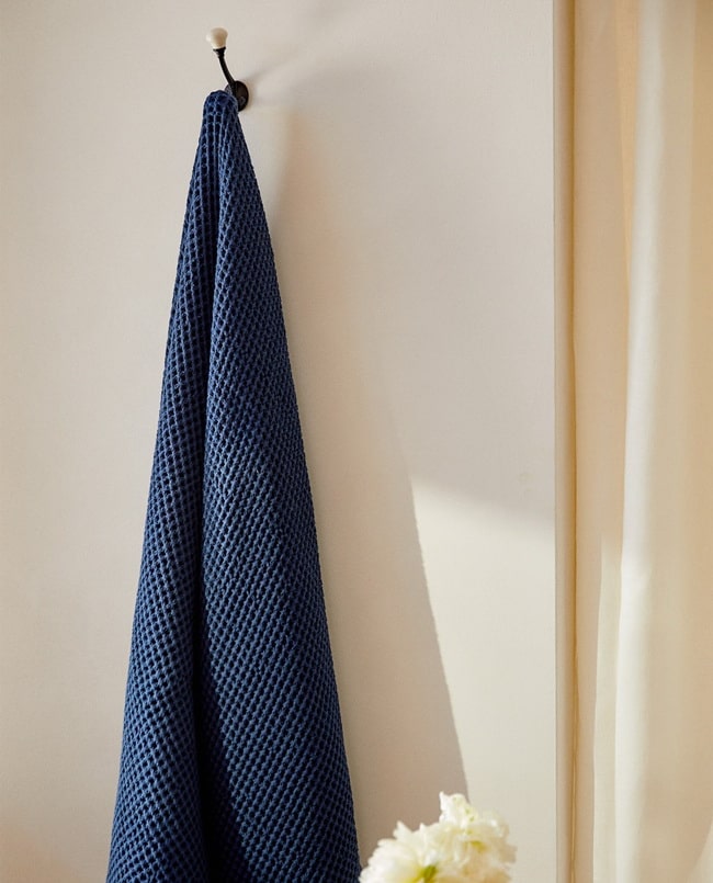 Toallas gofre de Zara Home