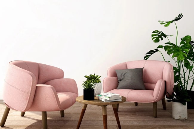 Sillones redondeados